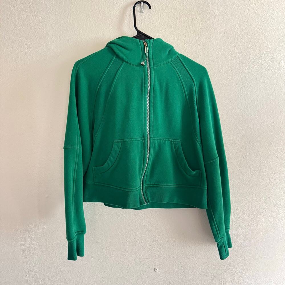 Lululemon Scuba Oversized Full-Zip Hoodie in the beautiful Green size XS/S